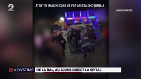 De la bal, au ajuns direct la spital